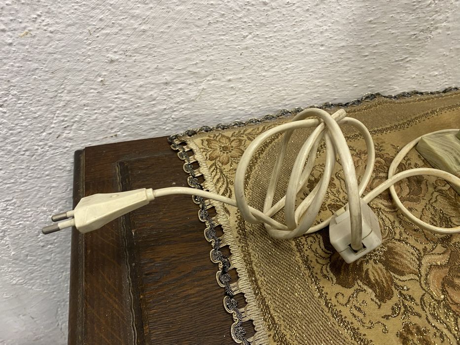 Винтидж лампа оникс Германия 1960 1970