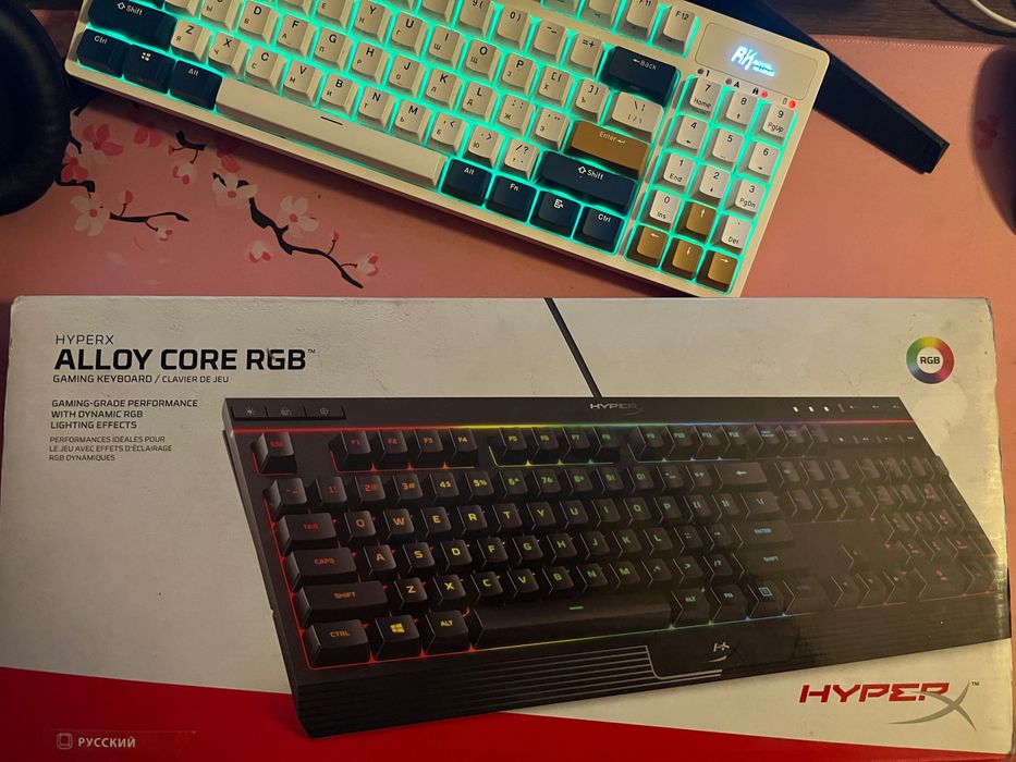 Мембранная игровая клавиатура  HyperX Alloy Core RGB