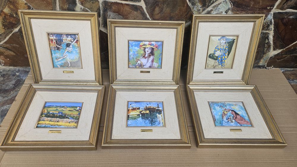 Set 6 picturi vintage
