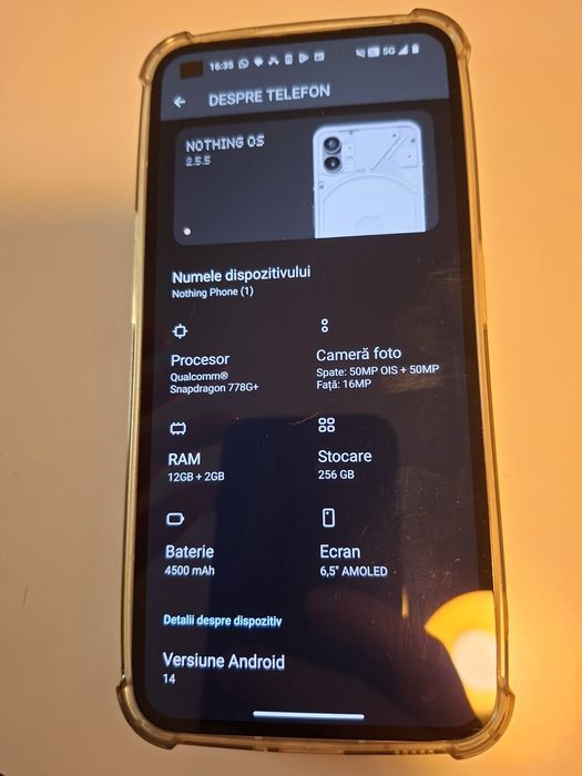 Nothing Phone stare perfecta, intact, 256Gb