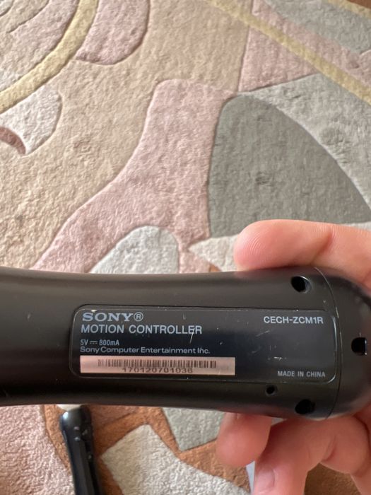 Игровой контроллер Sony PlayStation Move черный