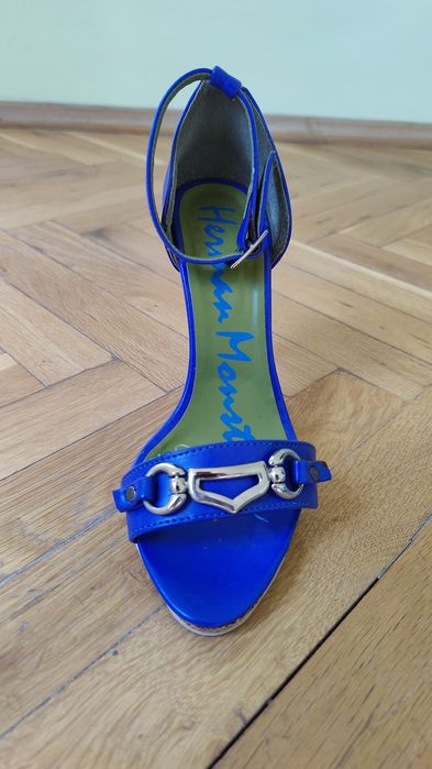 Обувка отворен сандал на висок ток - 10 см - 36 номер - Herman Monster