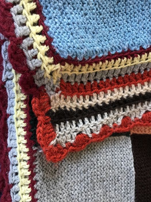 френска винтидж бохо кувертюра покривало одеало за диван канапе