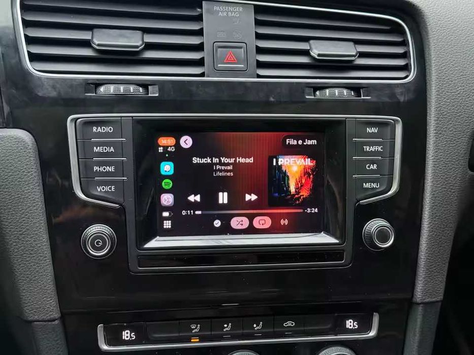 Гаранция! Нов Carplay и Android Auto Модул за VW Seat Skoda MIB / MIB2