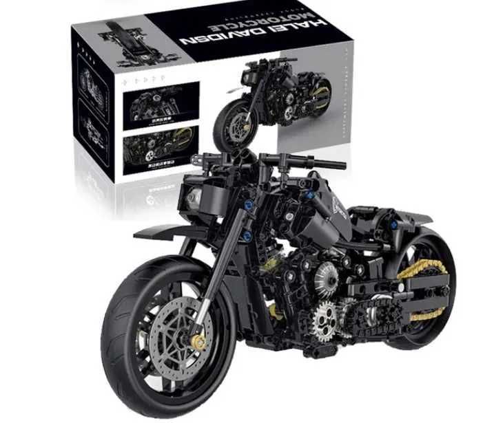 NOU compatibil lego Technic motocicleta Harley Davidson 30cm