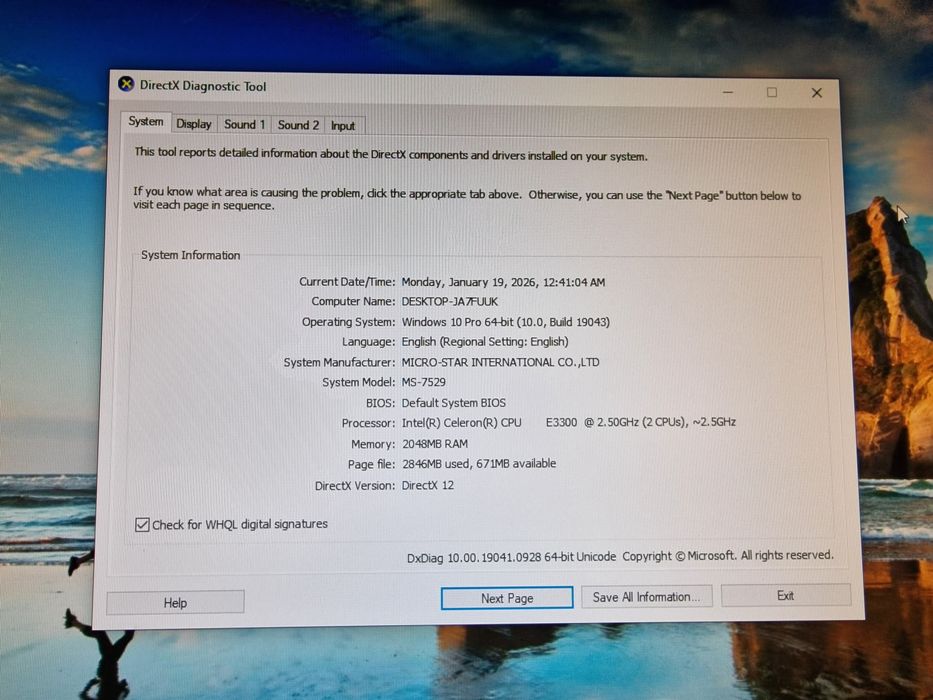 Sistem Complet PC Office, Școală + Monitor LG + Bonus Imprimantă