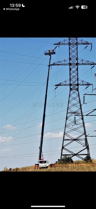 Автовышка кран и установка