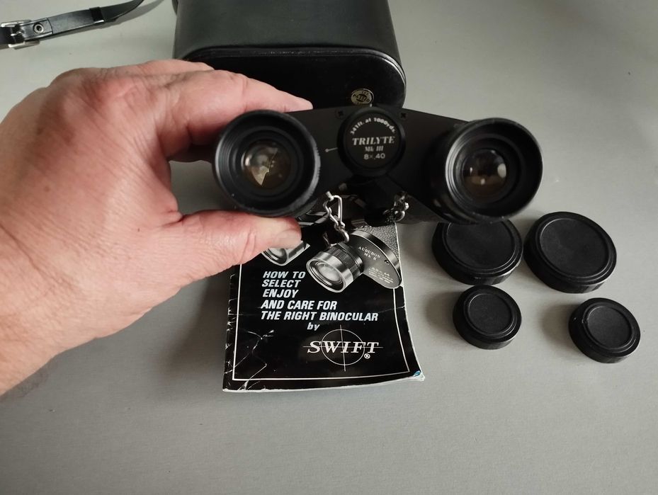 ТОП Ловен Японски Бинокъл- .Swift Trilyte 8x40 Mk III 806-Като НОВ