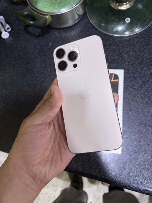 iphone 16 pro max yokost 100% 210 ta sikla holati yengidek karopka bor