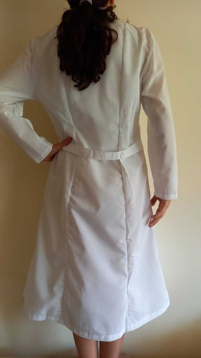 Ново работно облекло жени - тип "манта" на ниски цени, 100 % памук.