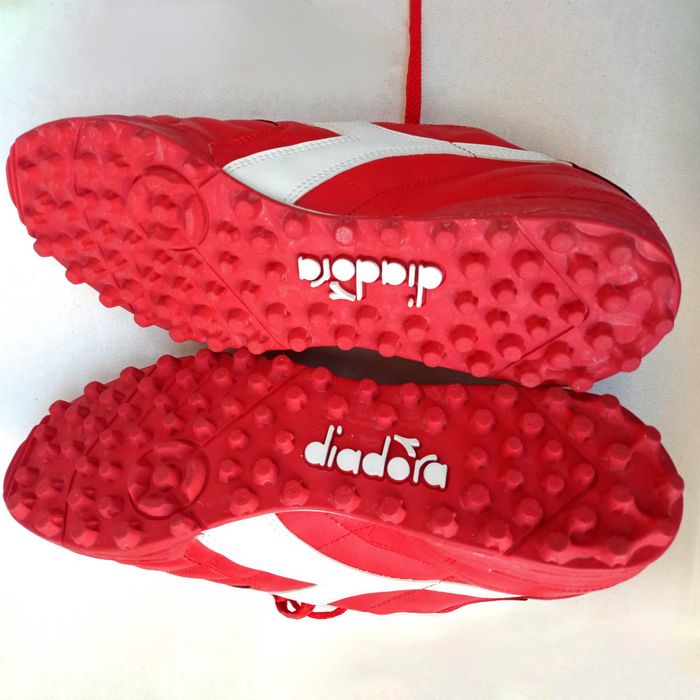 Diadora - ghete fotbal din piele cu crampoane
