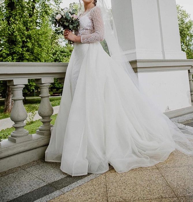 Rochie Mireasa cu sau fara trena