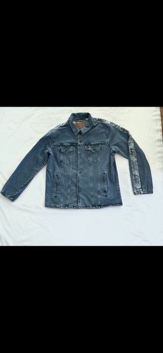Синьо бомбър яке Moschino, Levi’s