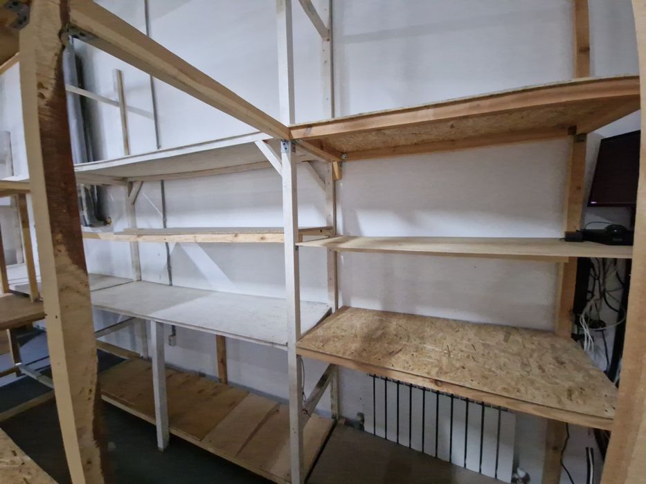 Стеллажи полки для склада