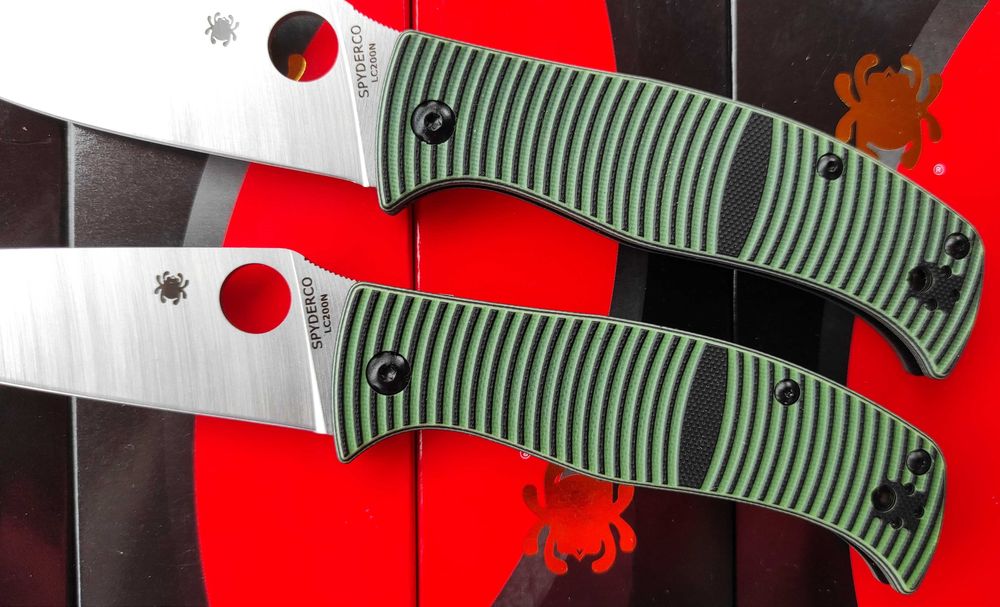 Spyderco CARIBBEAN C217 Sheepsfoot /Drop-Point