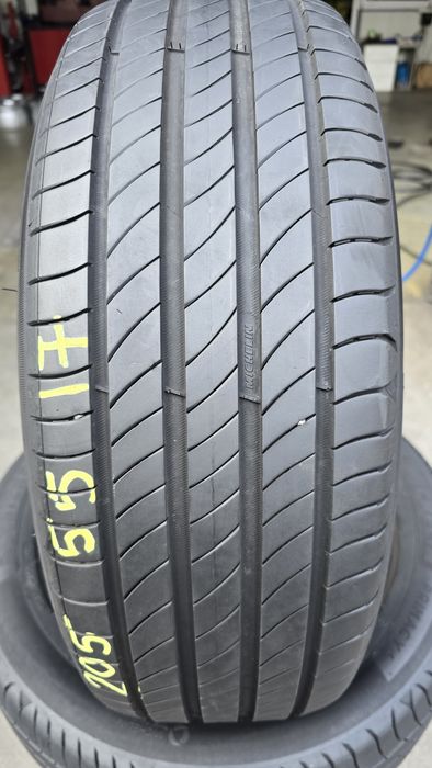 4 anvelope vară Michelin 205/55/17 - 6 mm