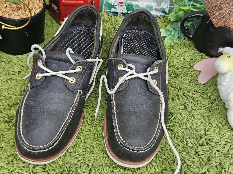 Timberland мъжки мокасини от кожа