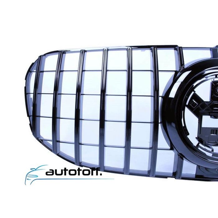 Grila centrala GLS X167 compatibila cu Mercedes (20-23) Panamericana Black Design