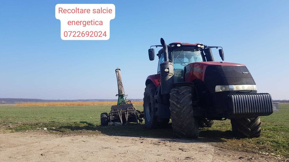Defrisare , pregatiri terenuri agricole ,recoltare salcie energetica !