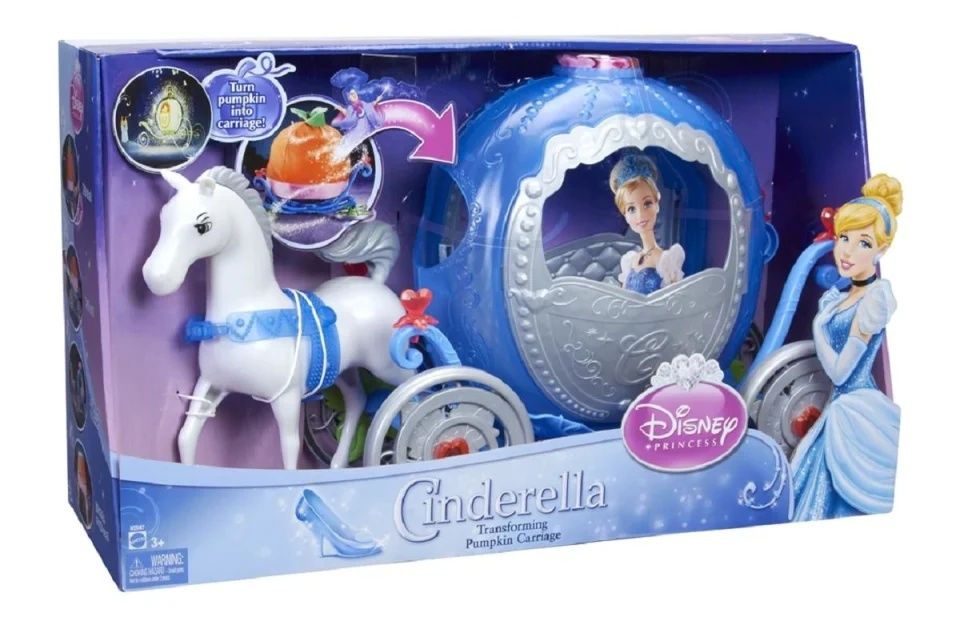 Карета Золушки с конем