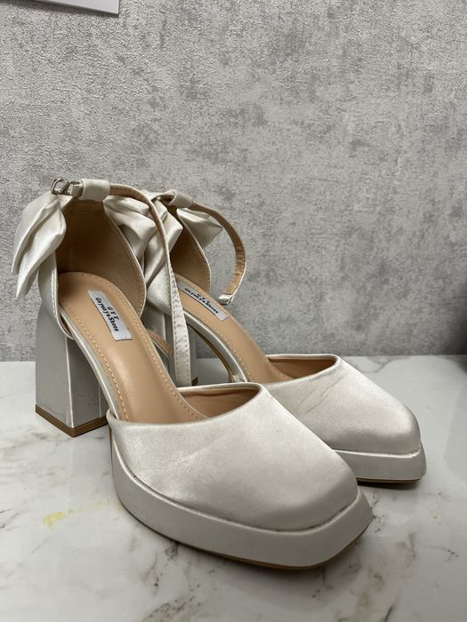 Туфли свадебные, б/у , 37 размер