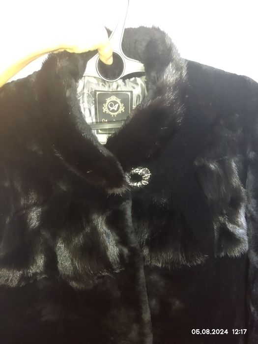 Шуба мутоновая б/у