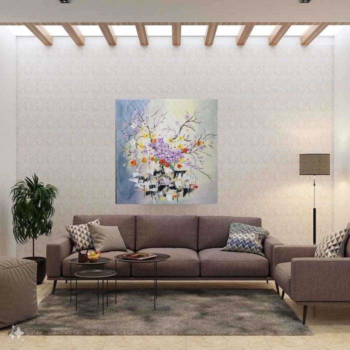 Tablouri, pictura acril