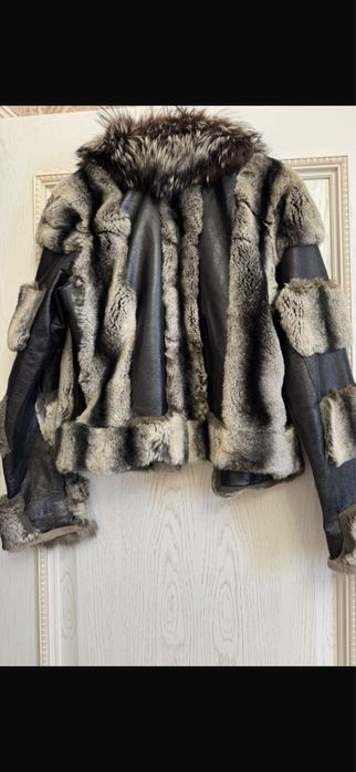полушубок кролик женский
