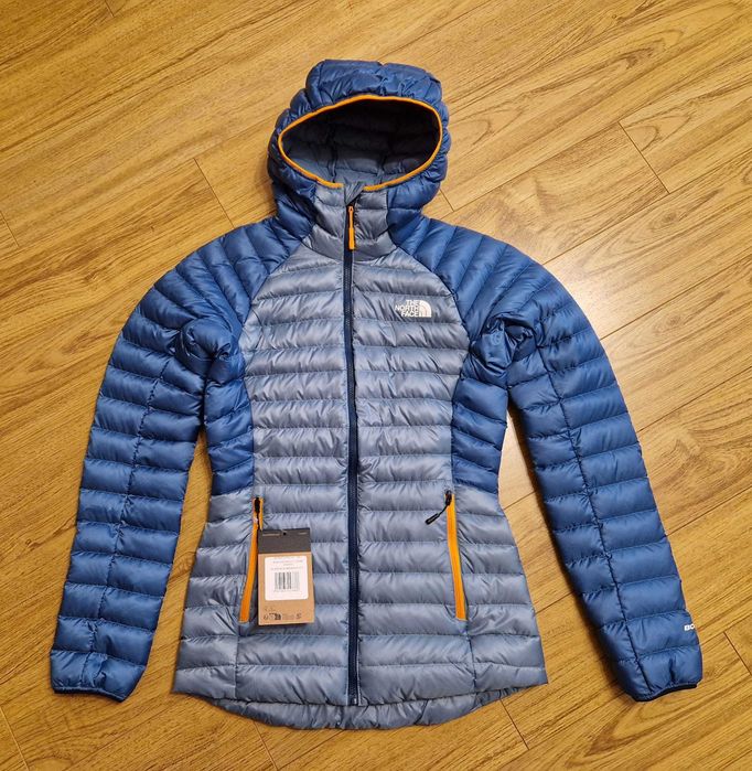 Geaca dama, puf gasca  The North Face, 800 cuin, masura XS,