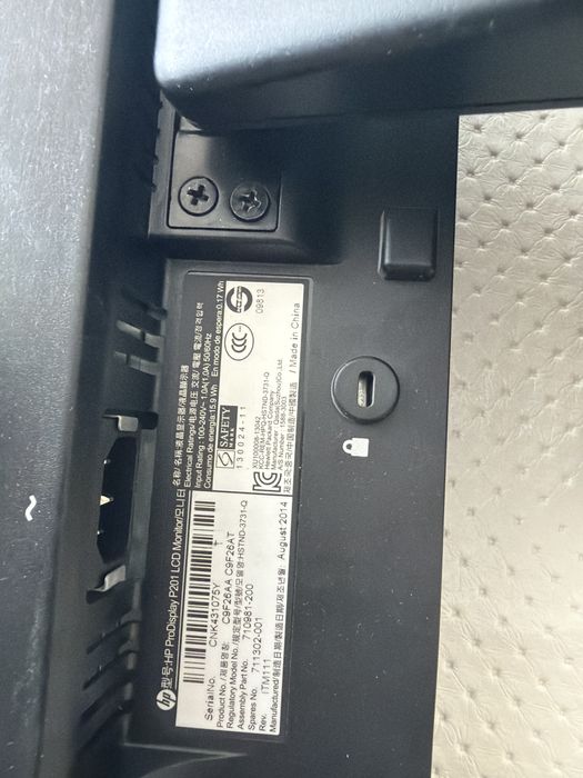 Монитор hp 20 дюймов