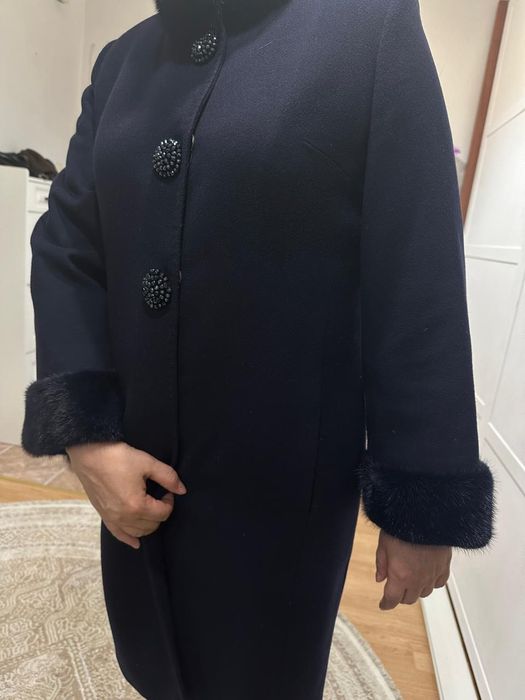 Кашемировое пальто размер М