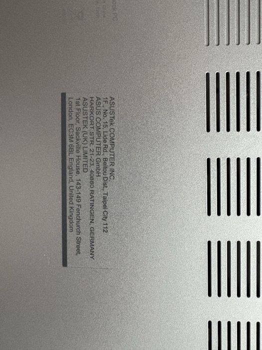 Asus vivobook 16x k3605z