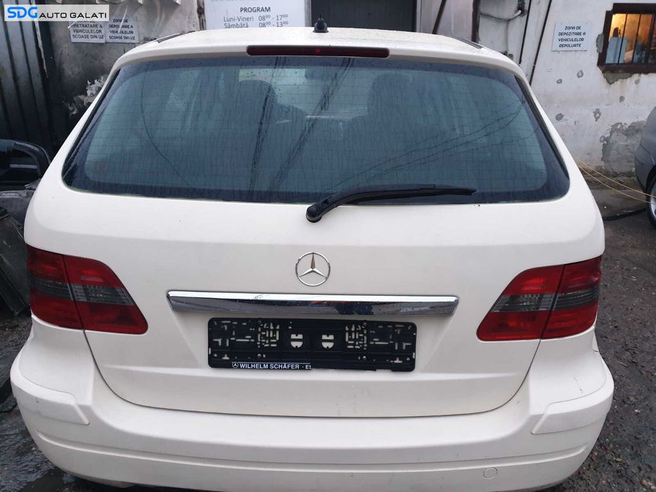 Hayon Haion Portbagaj Dezechipat cu Luneta Geam Sticla Mercedes W245 Clasa B Class 2005 - 2012 Culoare 623 [C5826] [C5827]