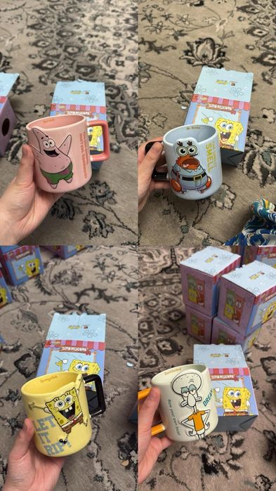 Кружки из мультфильма Спанчбоб