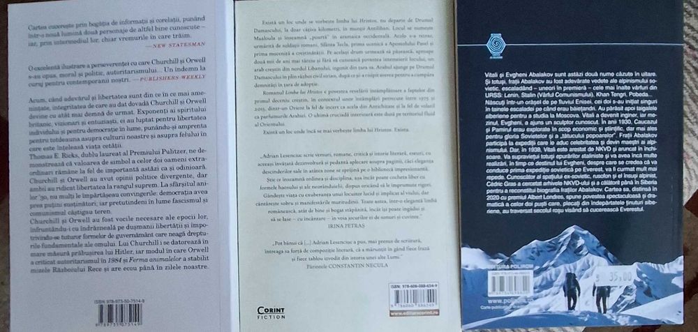 Cărți aproape noi – istorie & literatură (3 volume)
