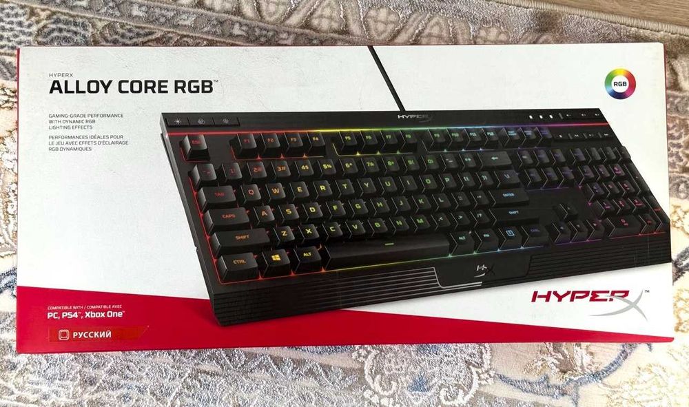 Клавиатура HyperX Alloy Core RGB