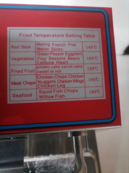 Фритюрник Професионален Електрически 8л., 8+8л. фритюрник