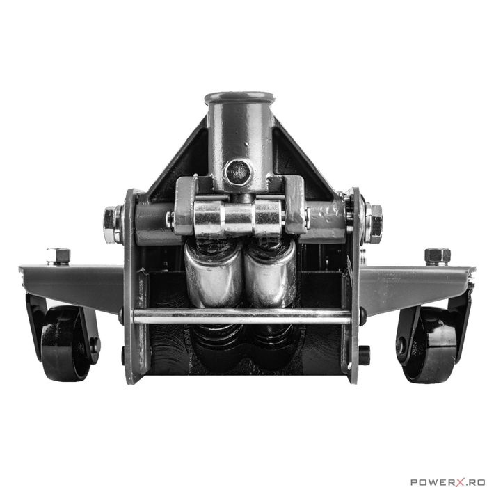 Cric hidraulic cu roti tip crocodil 3 tone, 75mm -500mm, Silver