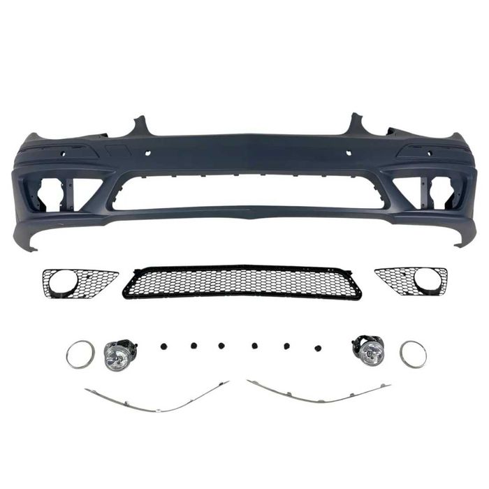 Пакет брони AMG E63 за Mercedes W211 (06–08) с халогени, Боди кит