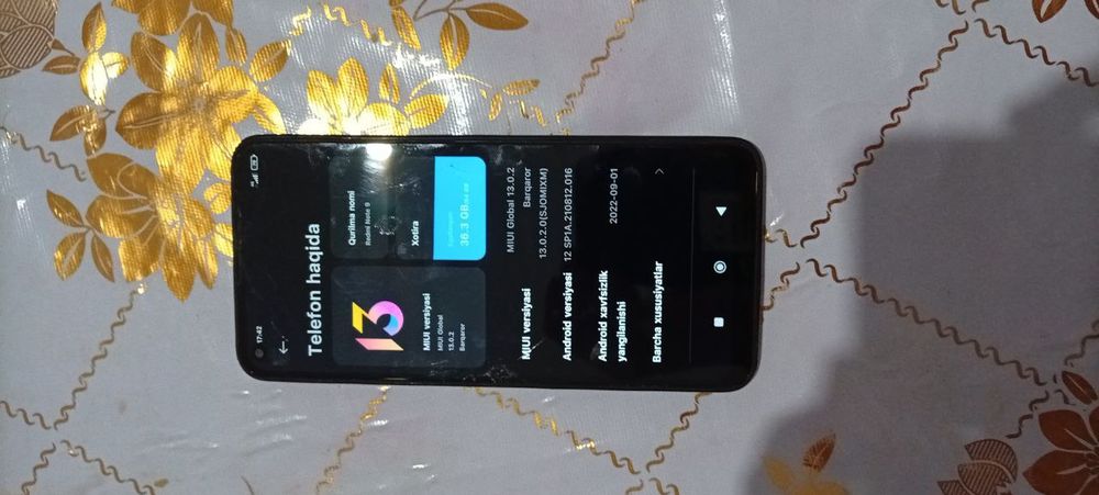Redmi note 9 sotiladi edial holatda