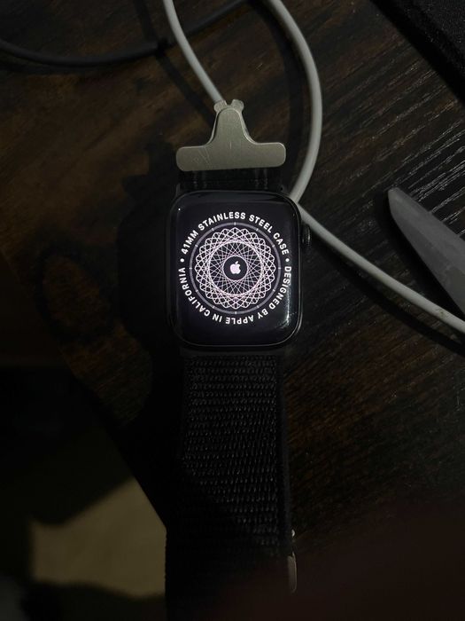 apple smart watch series 7 41mm stainless steel