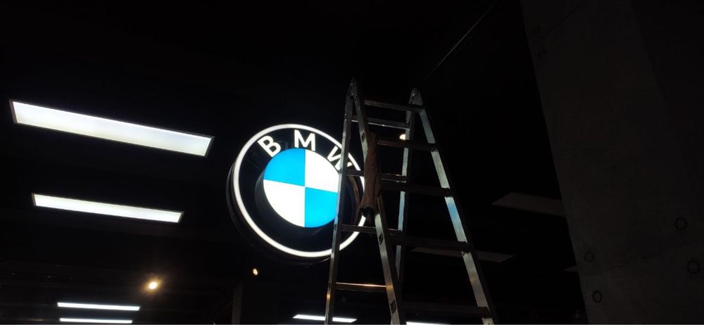 Наружная реклама вывески, объемные буквы, световые короба