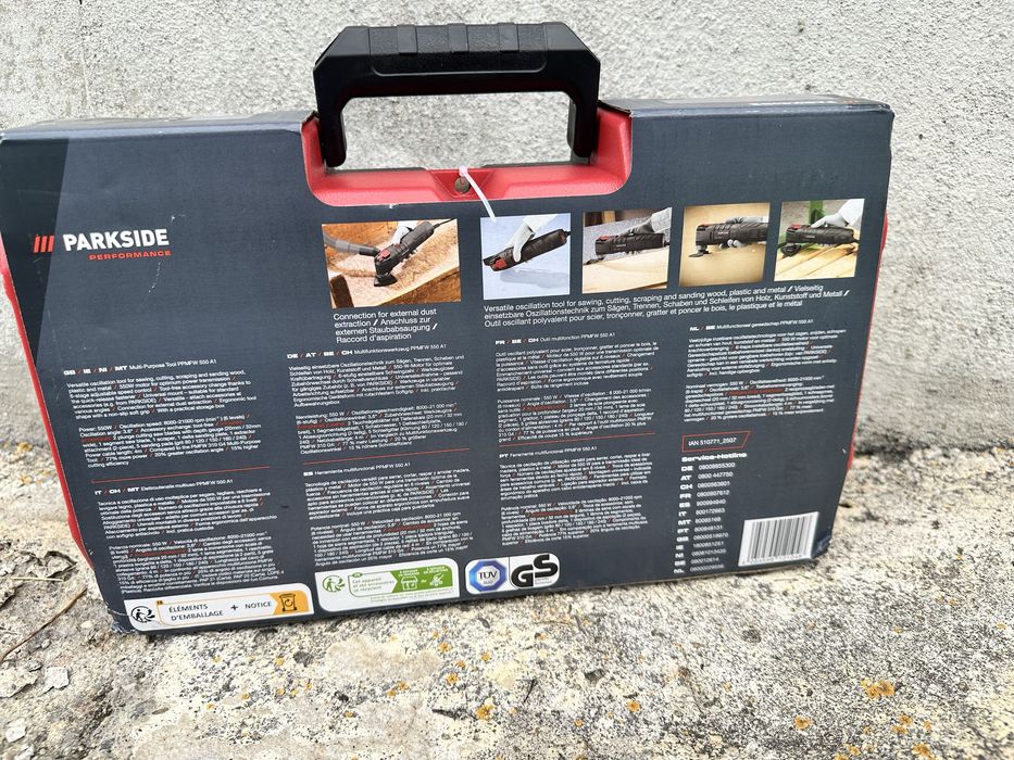 Parkside Performance PPMFW 550 A1