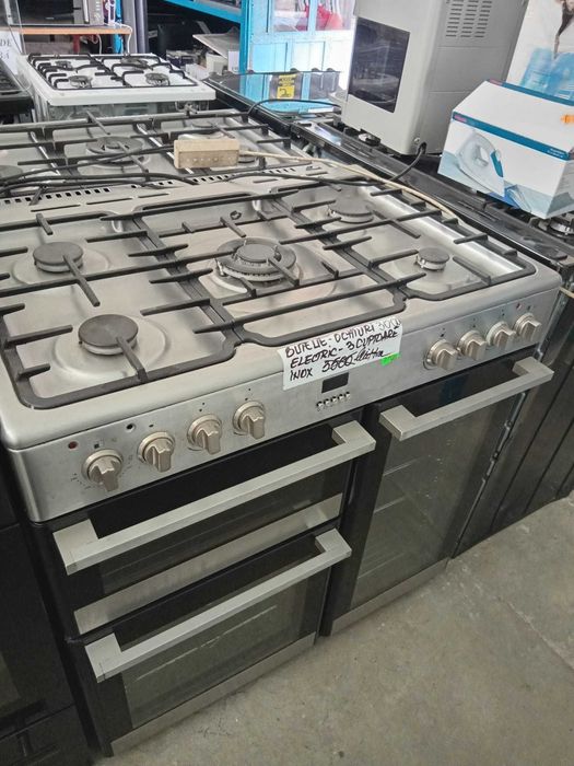Aragaz cu cuptoare gaz/electrice