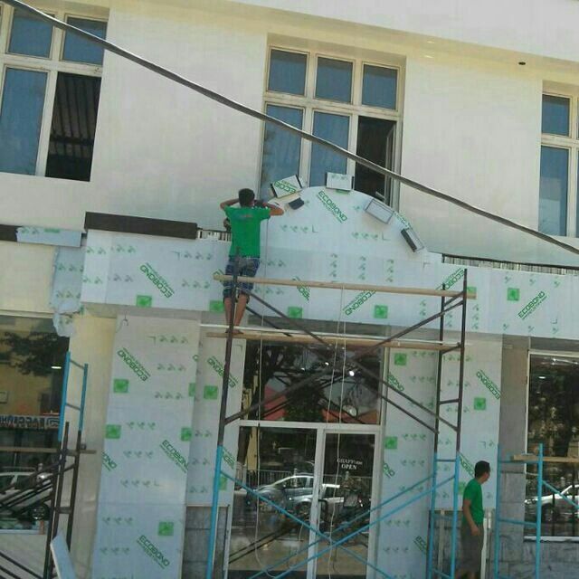 Алкафон алюкабонд алупан alkafon svarka naves magazin fasad зданя уста