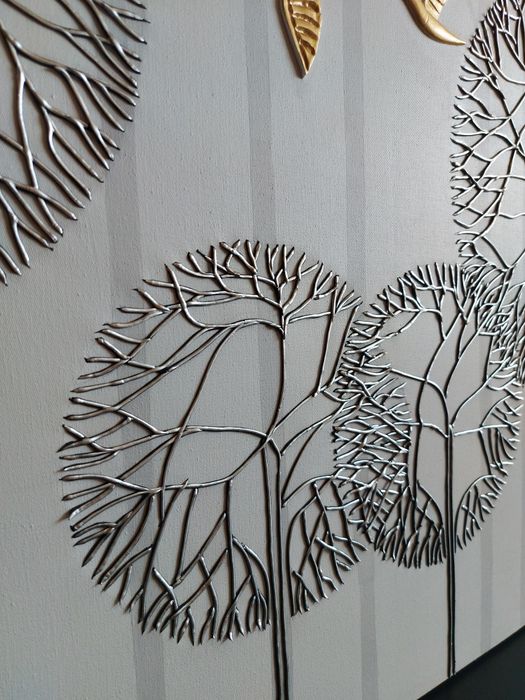 Картина интерьерная "Птицы в лесу"