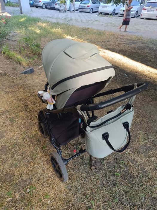 THEA GREEN 2024 Комбинирана количка 2 В 1 KIKKABOO