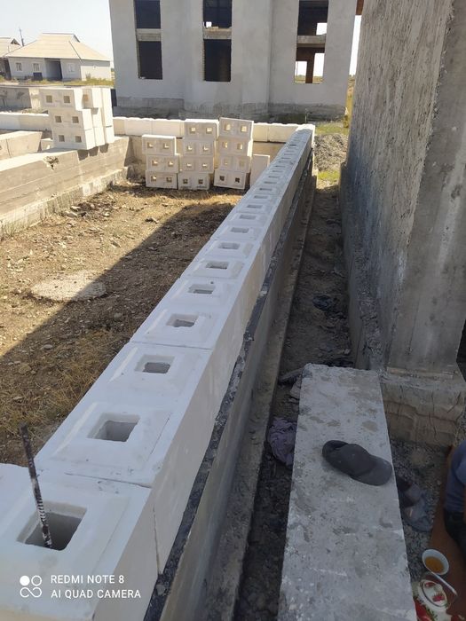 Uy qurish uchun Pena buloklarr