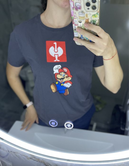 Tricou Engelbert Strauss x Super Mario Nintendo