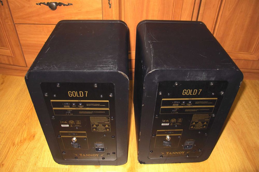 Tanoy Gold 7 - Студийни активни монитори, страхотни и за домашно HI Fi